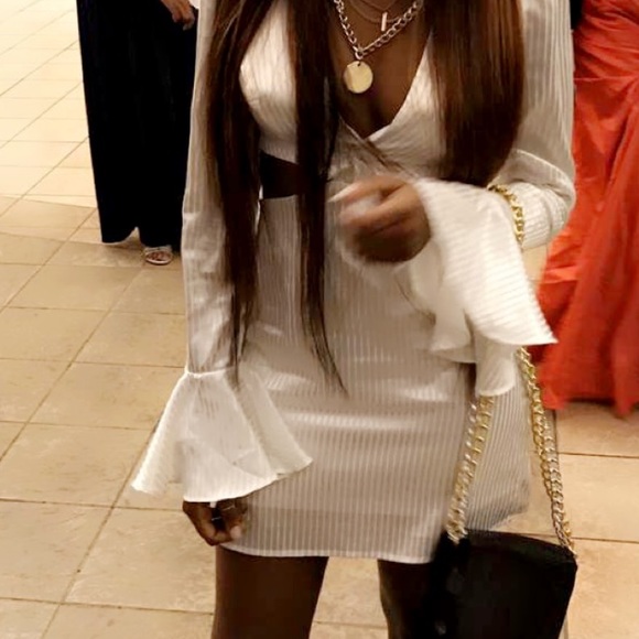 White ivory dress - Picture 2 of 2